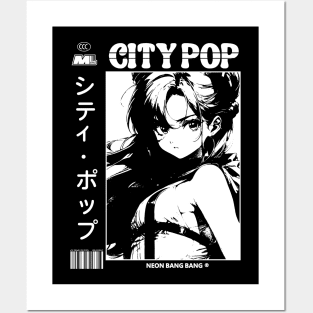 City Pop Posters and Art